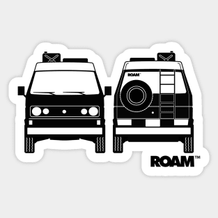 ROAM Syncro 4x4 Dirtbag Motel Sticker